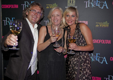Nebojsa Babic, Ljiljana Jovanovic Petrovic (Tribeca), Natasa Davidov (Cosmopolitan)